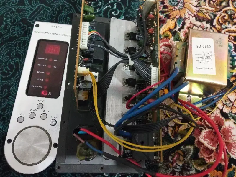 امپ 5.1کانال سینما خانواده مارک سونیا|سیستم صوتی خانگی|بیرجند, |دیوار