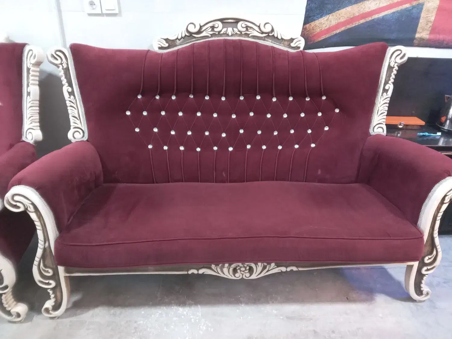 مبل سلطنتی|مبلمان خانگی و میز عسلی|فردوس (خراسان), |دیوار