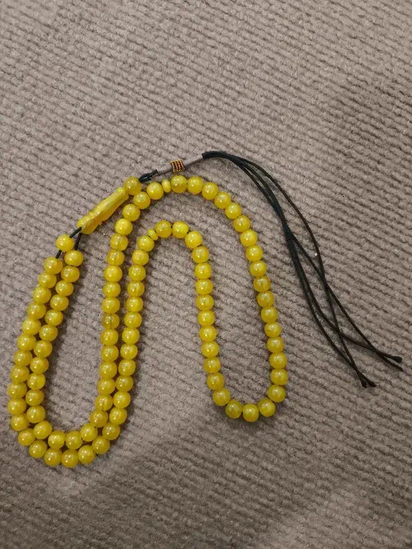 تسبیح کهربا درجه1|کلکسیون اشیاء عتیقه|کرمانشاه, |دیوار