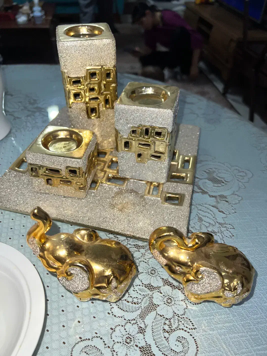 جا شمعی دکوری|صنایع دستی و سایر لوازم تزئینی|ری, تقی آباد|دیوار