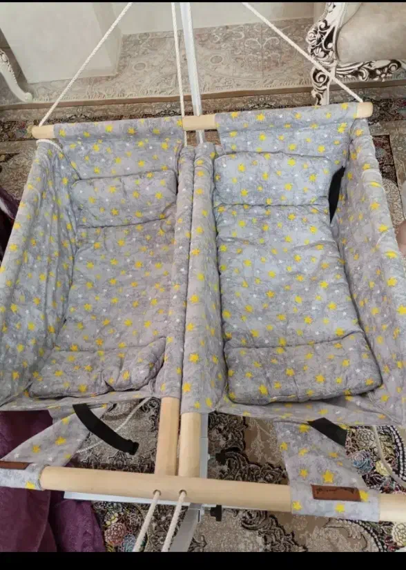 گهواره دوقلو درحد|اسباب و اثاث بچه|قرچک, شهرک مهستان|دیوار