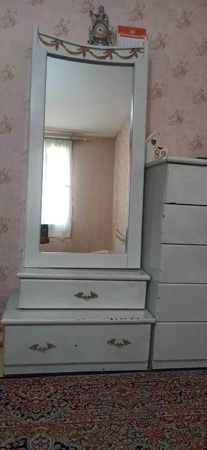 سرویس خواب دو نفره|تخت و سرویس خواب|همدان, |دیوار