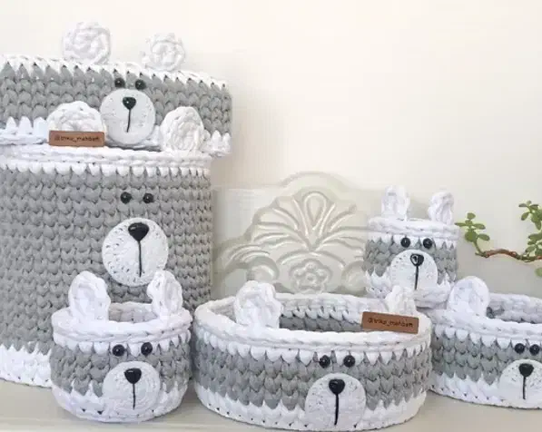 سبد تریکو|صنایع دستی و سایر لوازم تزئینی|خرمشهر, |دیوار