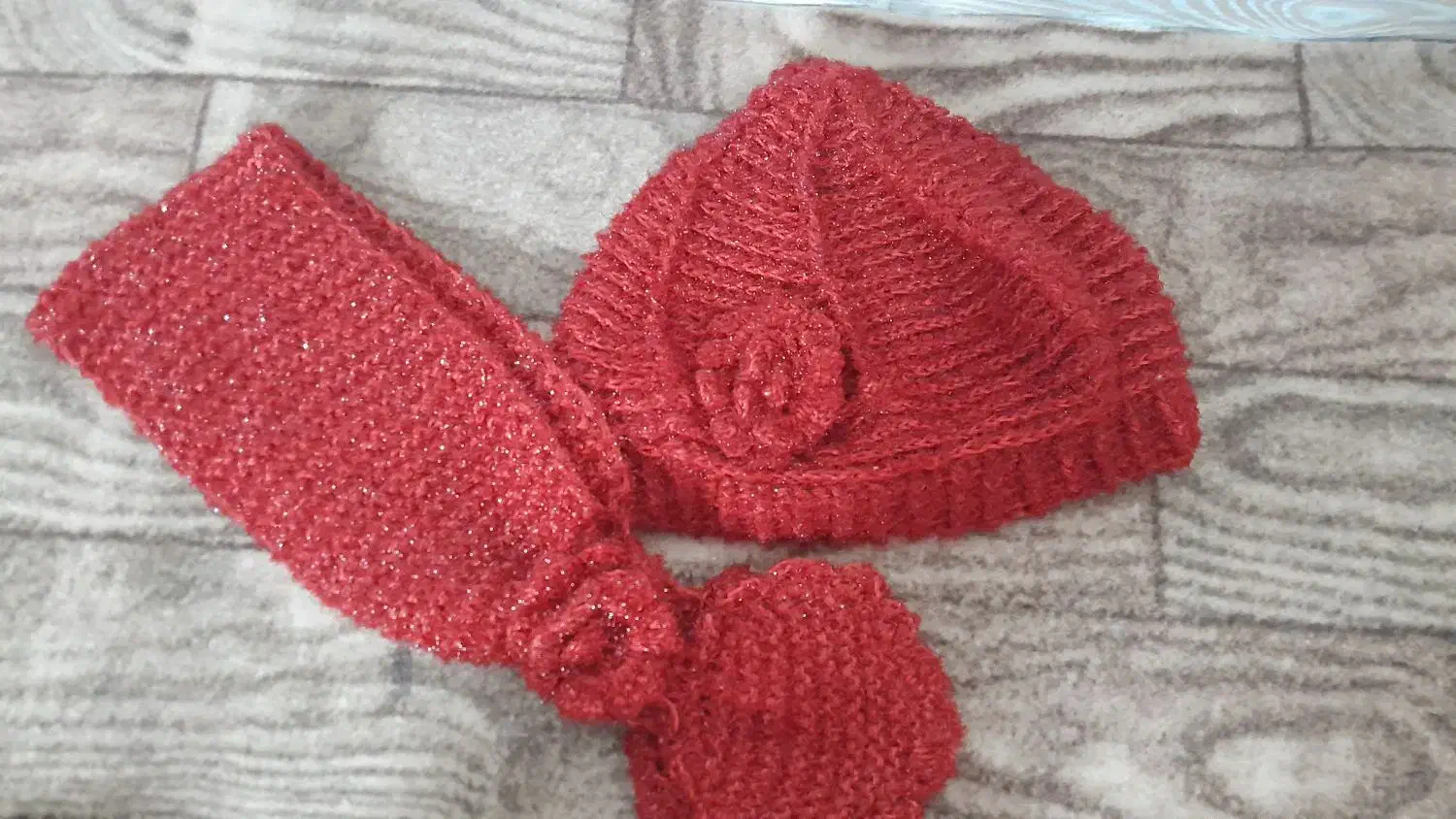 کلاه و شالگردن بچه گانه|لباس|گلستان (تهران), |دیوار