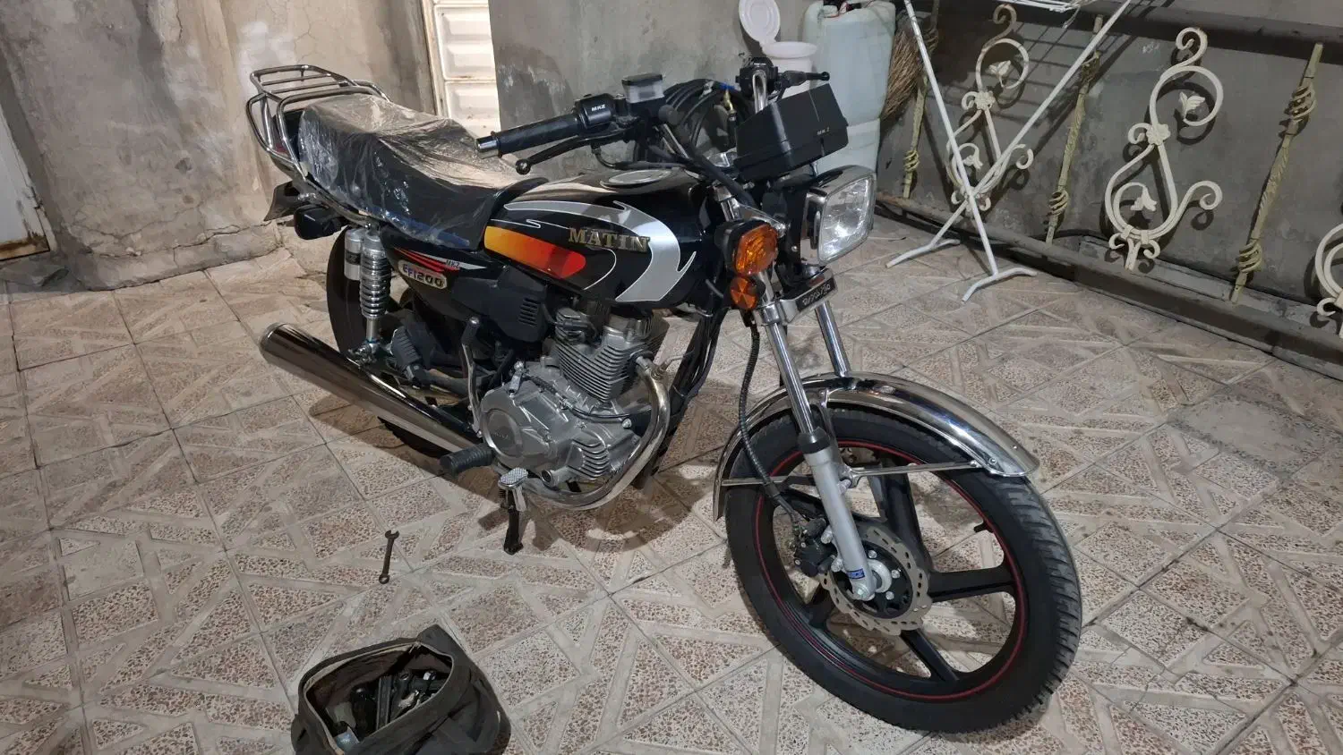 موتور متین ۲۰۰cc|موتورسیکلت|مهاباد (آذربایجان غربی), |دیوار