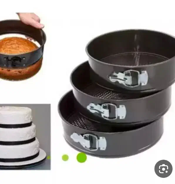 قالب کیک کمربندی سه تایی|ظروف پخت‌وپز|کرمان, |دیوار