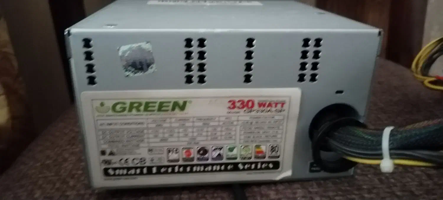 پاور ۳۳۰ گرین طرح جدید|قطعات و لوازم جانبی رایانه|بیرجند, |دیوار