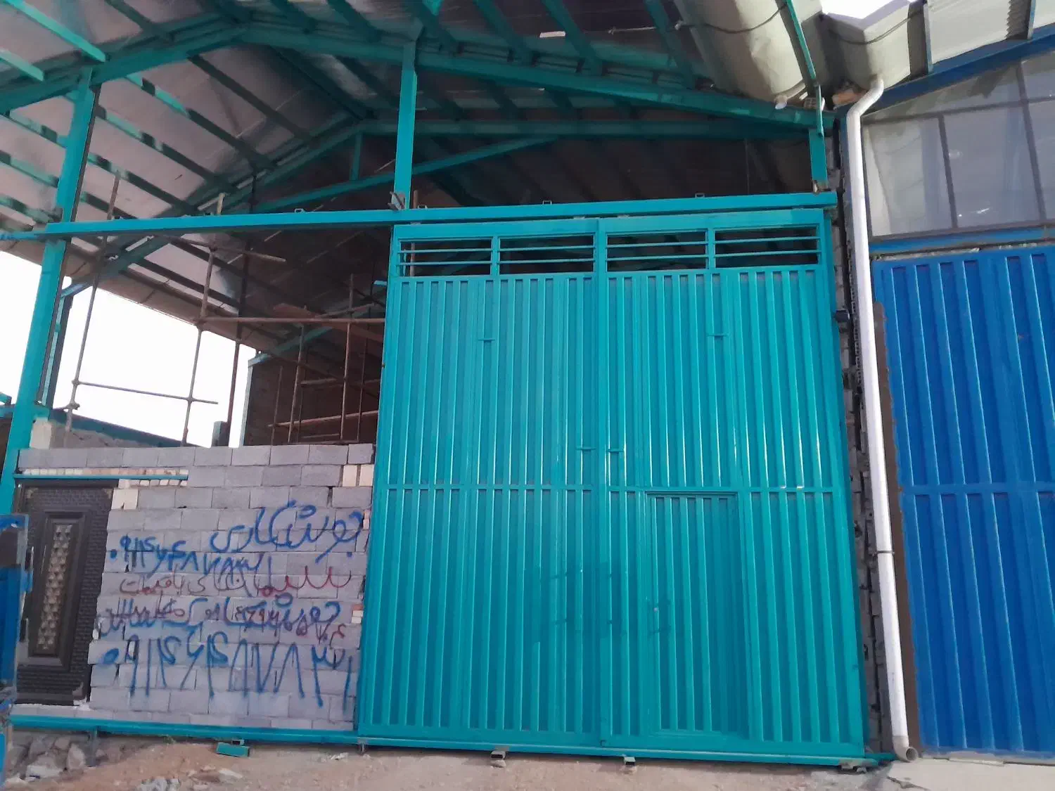 جوشکاری سازهای فلزی  اسکلت بندی. درب .شیروانی|خدمات پیشه و مهارت|تبریز, |دیوار