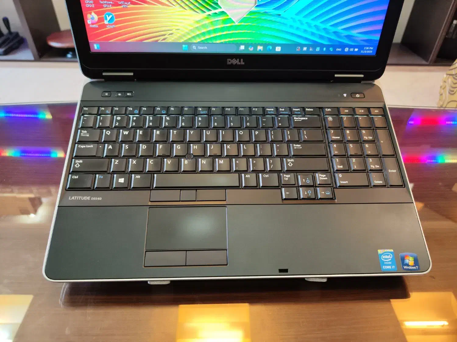 لپتاپ ۱۵.۶ دل آمریکایی i7 حسابداری و آهنگسازی|رایانه همراه|تهران, فلسطین (میدان انقلاب)|دیوار