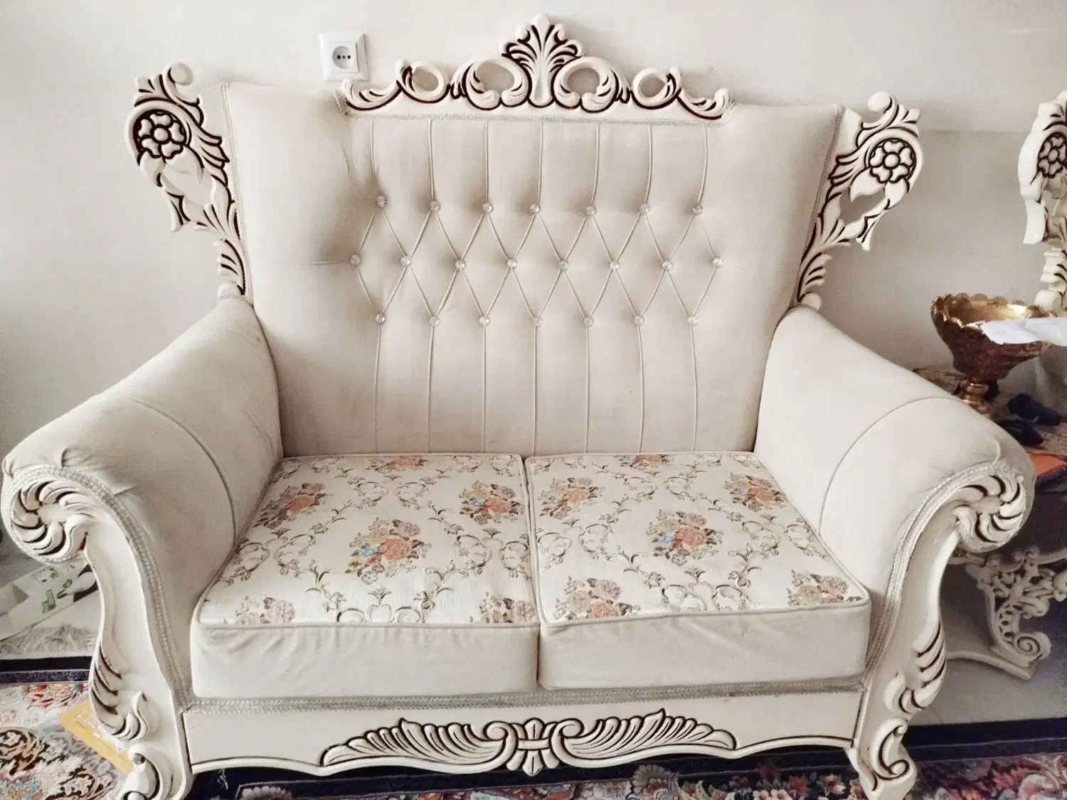 مبل هفت نفرو جلو مبلی|مبلمان خانگی و میز عسلی|مشهد, عسگریه|دیوار