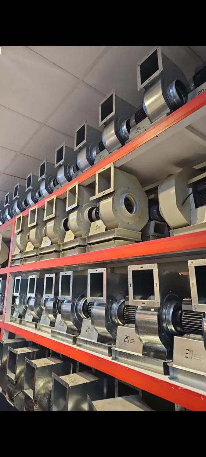 هواکش مکنده دمنده صنعتی سانتریفیوژ،هواکش بادی|پنکه و تصفیهکنندهٔ هوا|تبریز, |دیوار