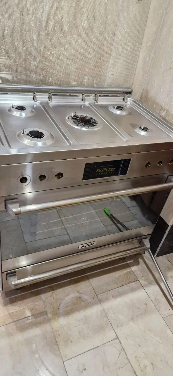اجاق گاز تمام فر و استیل التون|اجاق گاز و لوازم برقی پخت‌وپز|ری, شهرک نظامی|دیوار