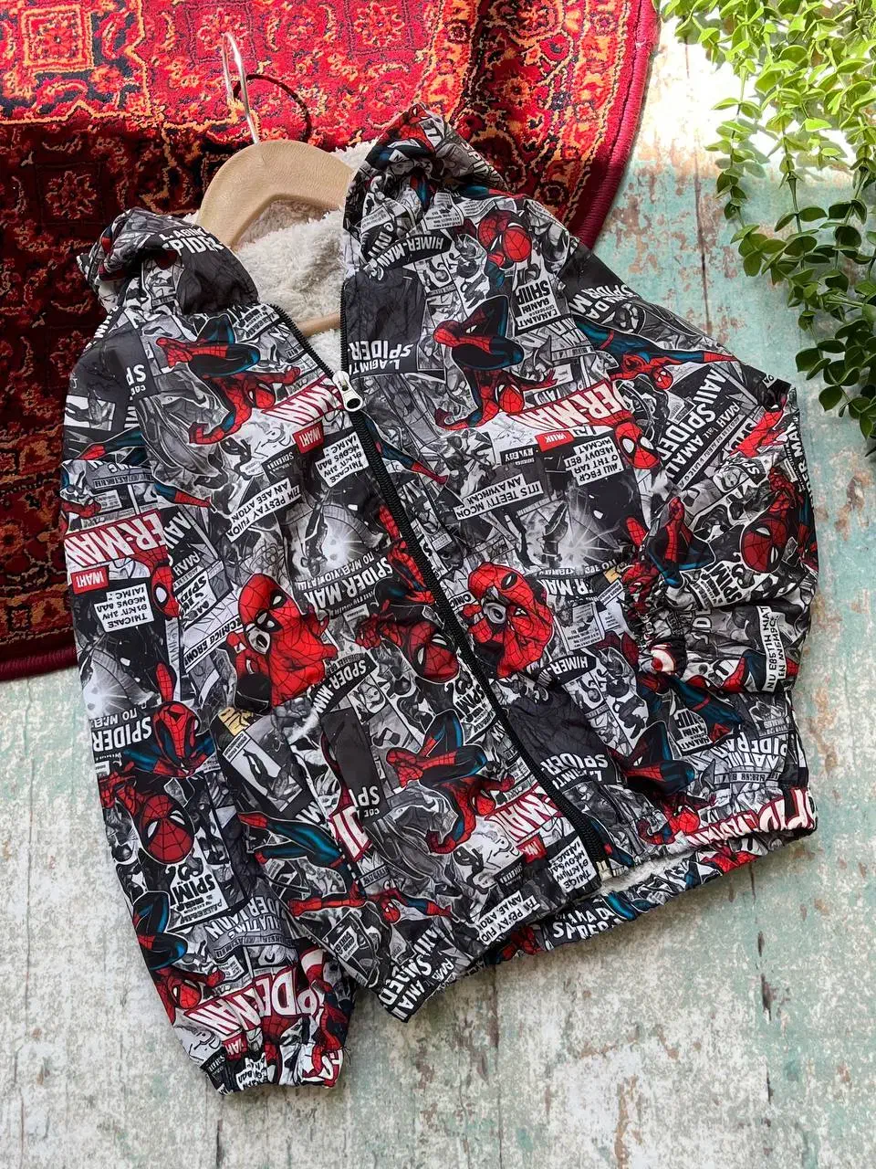 سویشرت مرد عنکبوتی گالری پوشاک مهراب|کفش و لباس بچه|کرمانشاه, |دیوار