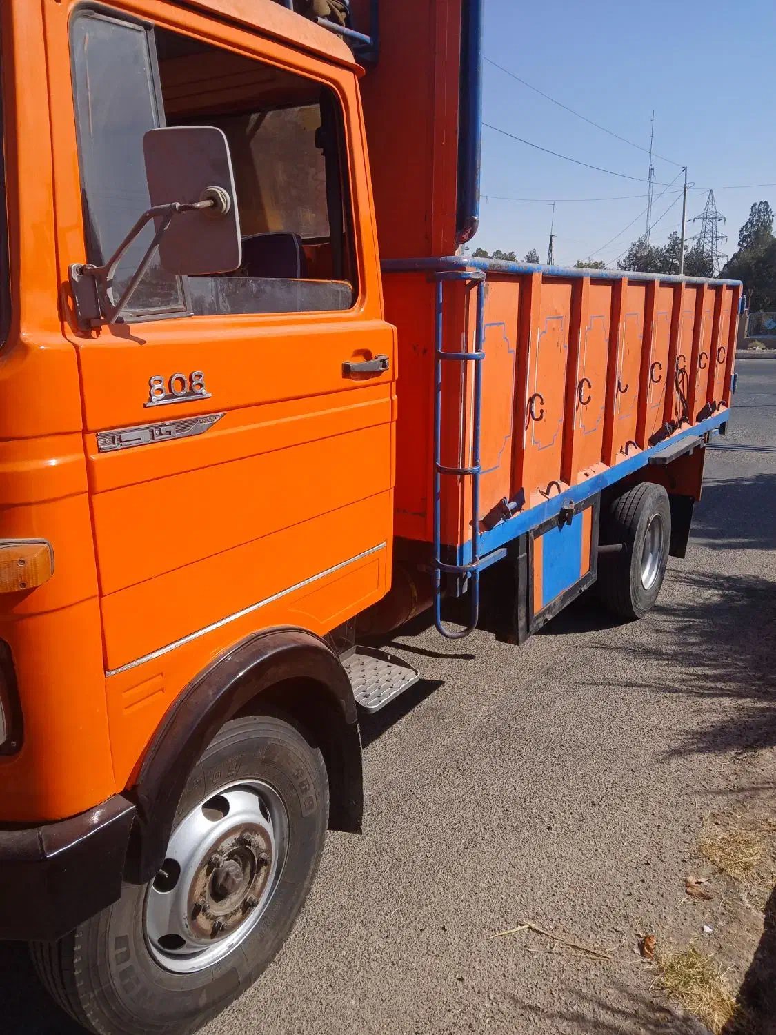 خاور بنز 808 سالم وتمیز|خودرو سنگین|بوئین زهرا, |دیوار