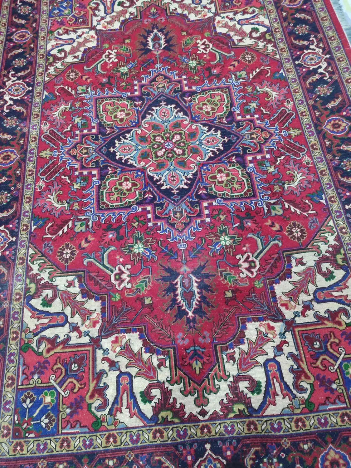 فرش دستبافت ۱۲متری|فرش|اسکو, |دیوار