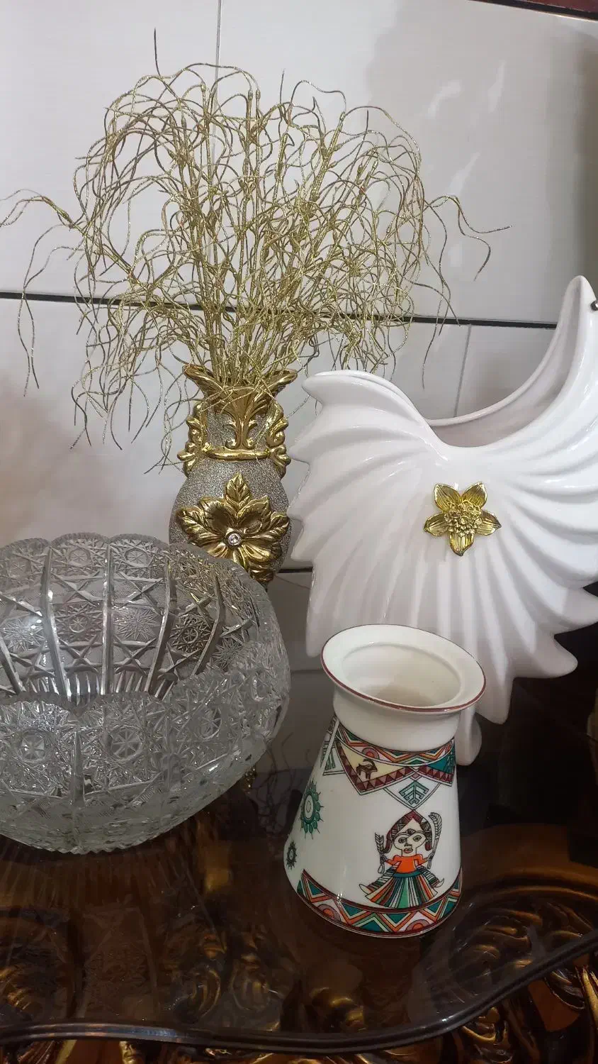 آجیل خوری،میوه خوری چک لهستان وگل گلدان|صنایع دستی و سایر لوازم تزئینی|ماهدشت, |دیوار