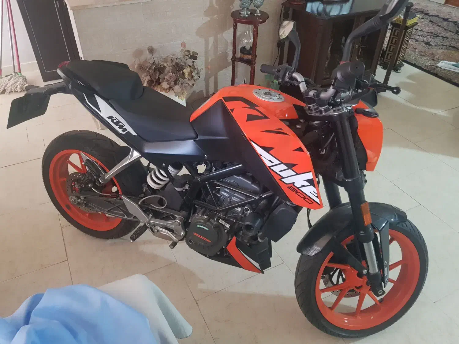 موتور ک تی ام دوک ۲۰۰|موتورسیکلت|طسوج, |دیوار