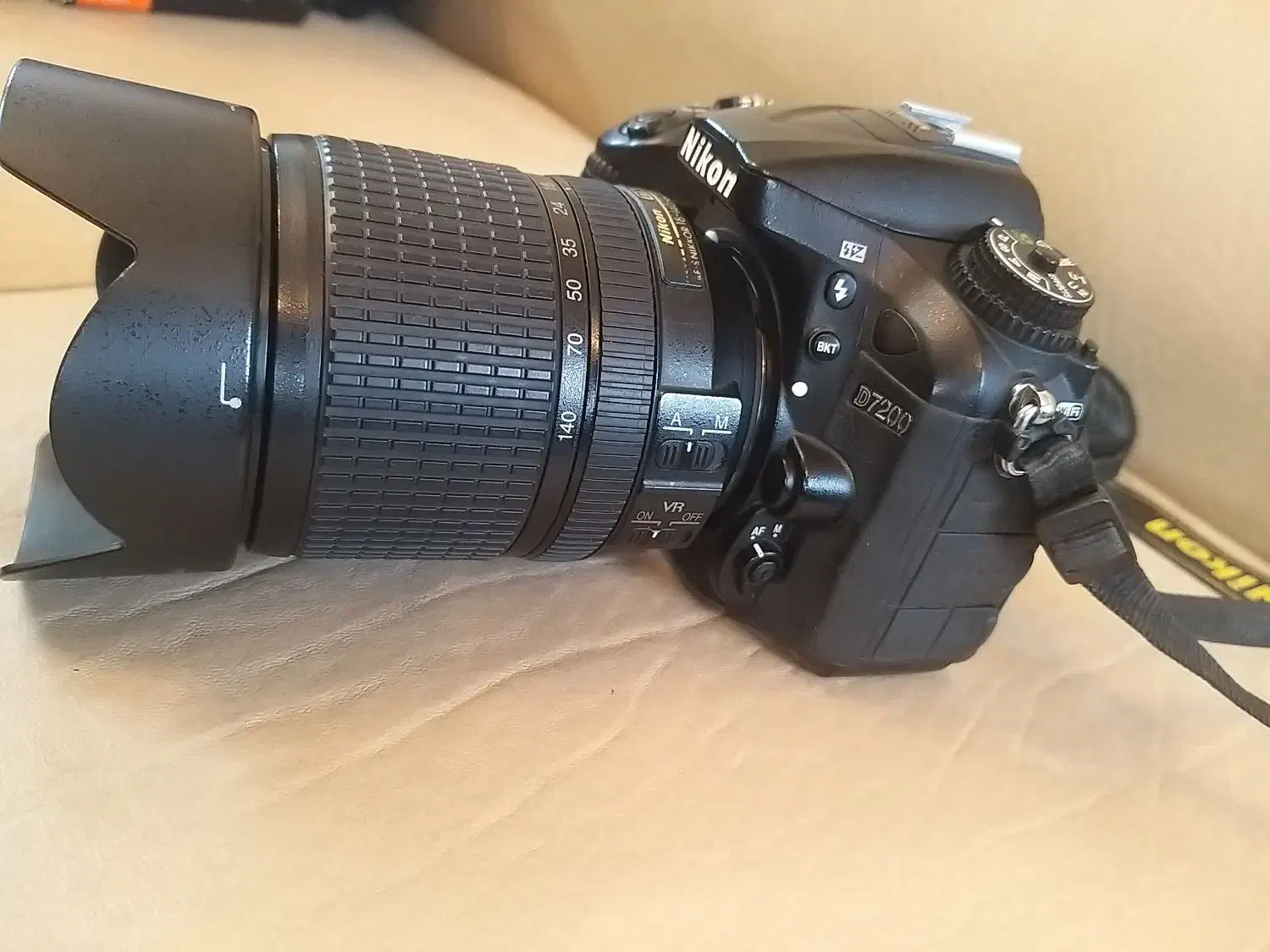 نیکون ۷۲۰۰ به همراه لنز ۱۸‌.۱۴۰|دوربین عکاسی و فیلم‌برداری|تهران, جوادیه|دیوار