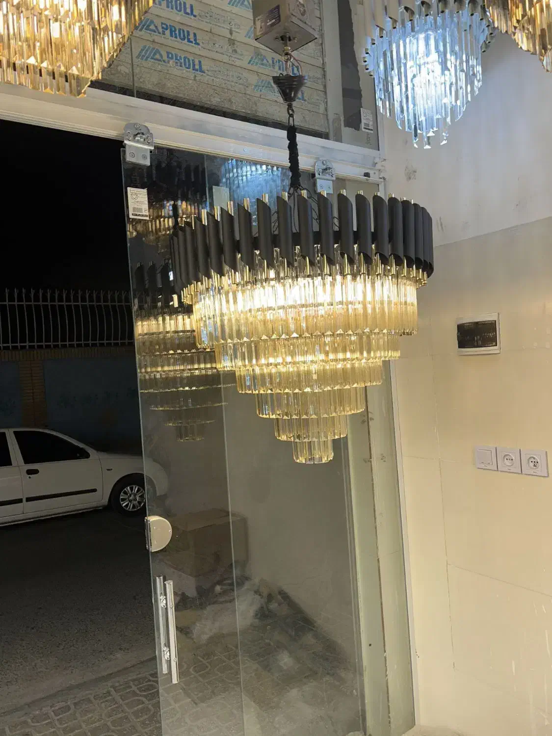 تولیدی لوستر سانتی|لوستر و چراغ آویز|مشهد, خواجه ربیع|دیوار