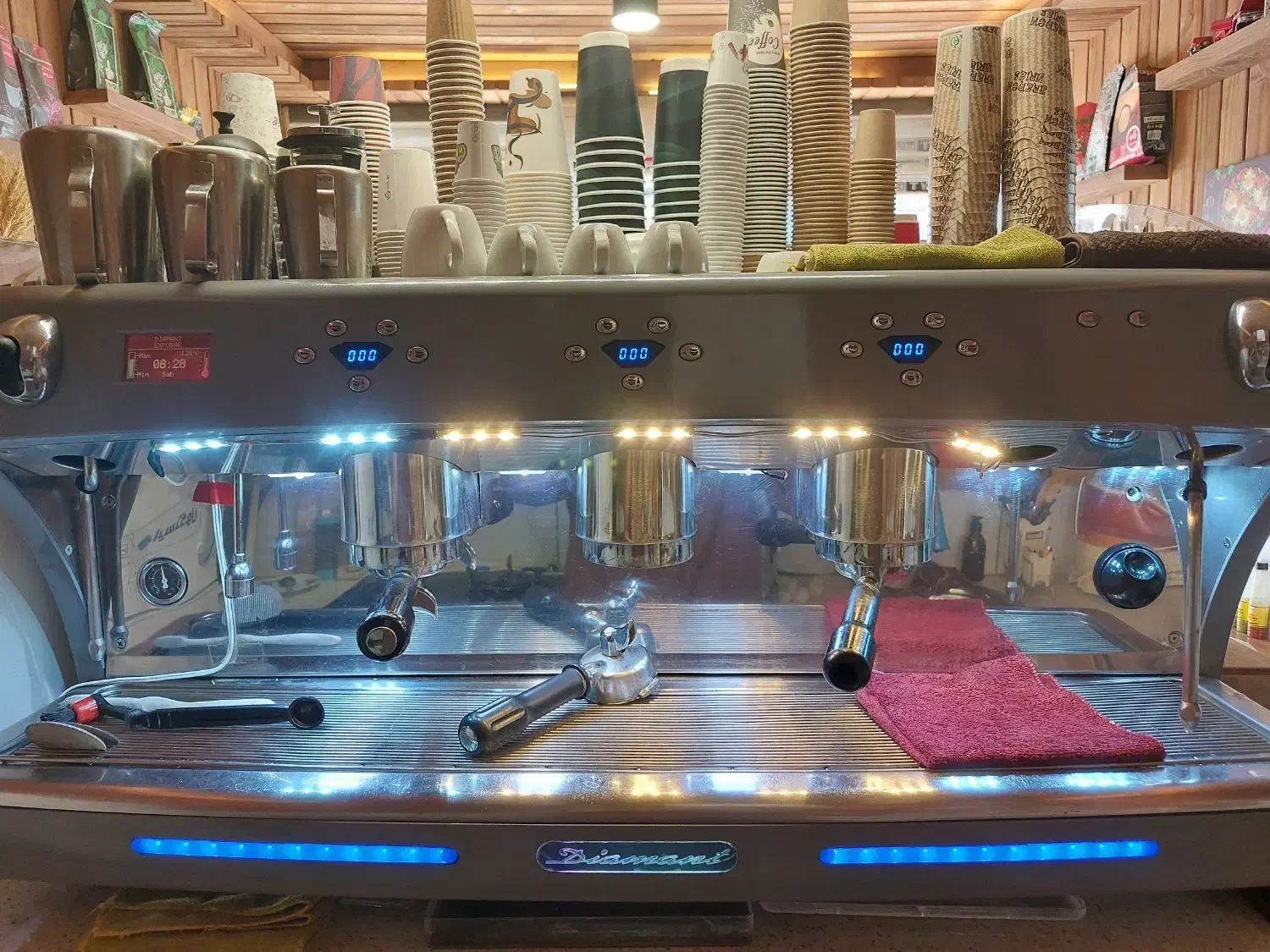 دستگاه اسپرسو ساز صنعتی سه گروپ|کافی‌شاپ و رستوران|کرمان, |دیوار