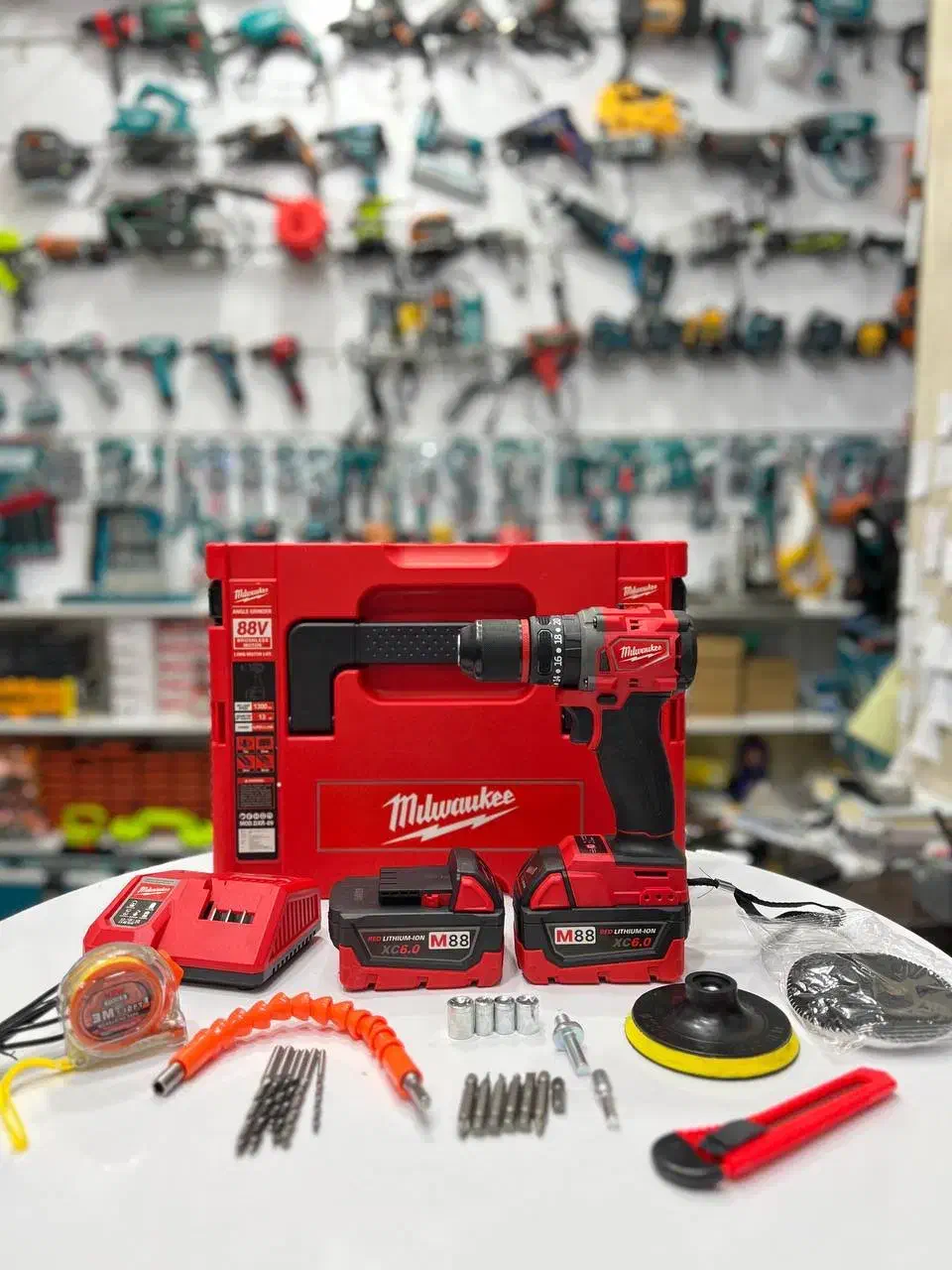 پولیش دار دریل شارژی ۸۸ولت|ابزارآلات|بانه, |دیوار