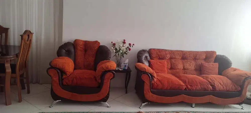 مبل هفت نفره نرم راحت برپایه استیل ضدزنگ|مبلمان خانگی و میز عسلی|بندرعباس, |دیوار