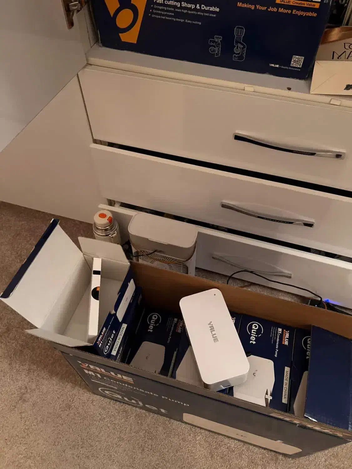 پمپ درین کولر گازی مارک value|کولر گازی و فن‌کوئل|لامرد, |دیوار