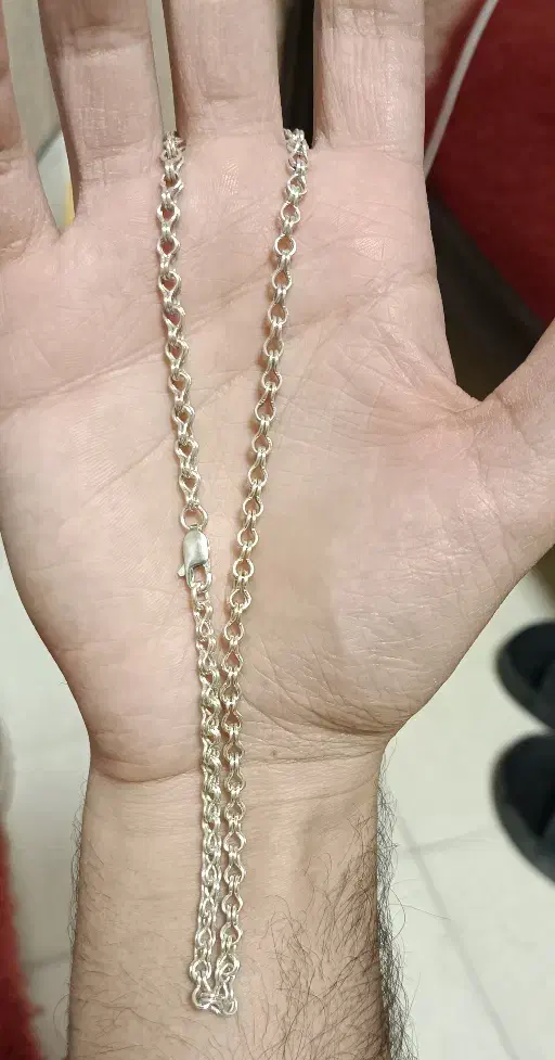 دستبند نقره عیار ۹۴۰|بدلیجات|آبادان, |دیوار