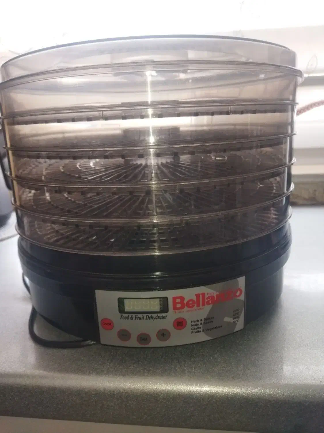 میوه خشک کن bellanzo|سایر لوازم برقی|رباط‌کریم, رباط‌کریم|دیوار