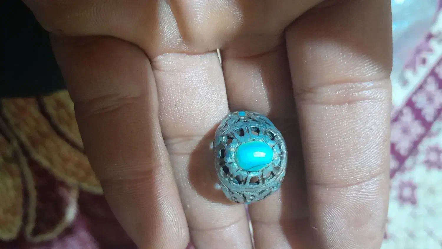 انگشتر  فیروزه نیشابور|جواهرات|بم, |دیوار