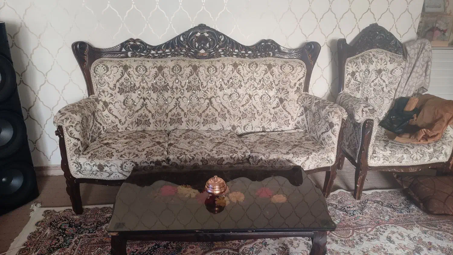 مبل هفت نفره با سه عسلی|مبلمان خانگی و میز عسلی|ابهر, |دیوار