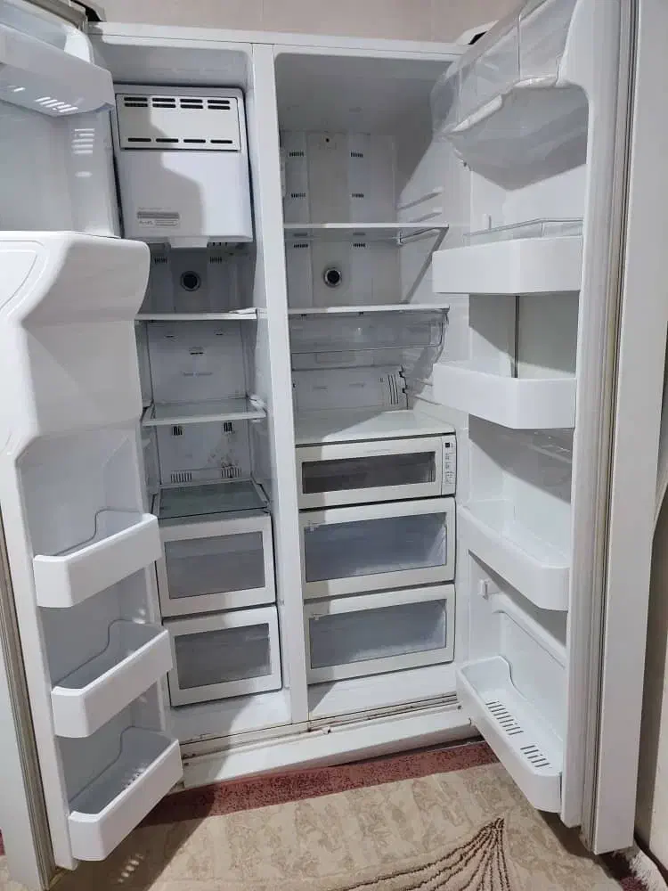 یخچال فریزر ساید سامسونگ اصل کره|یخچال و فریزر|رباطکریم, پرندک|دیوار