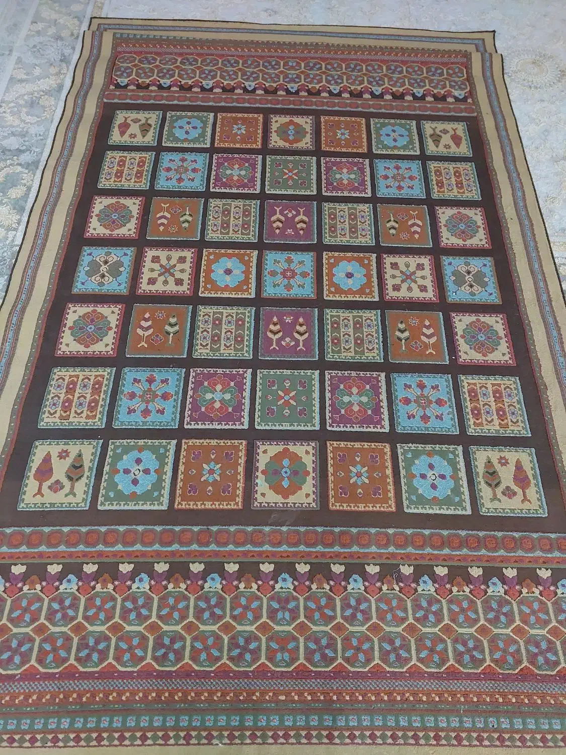 فرش فانتزی|فرش|زرندیه, |دیوار