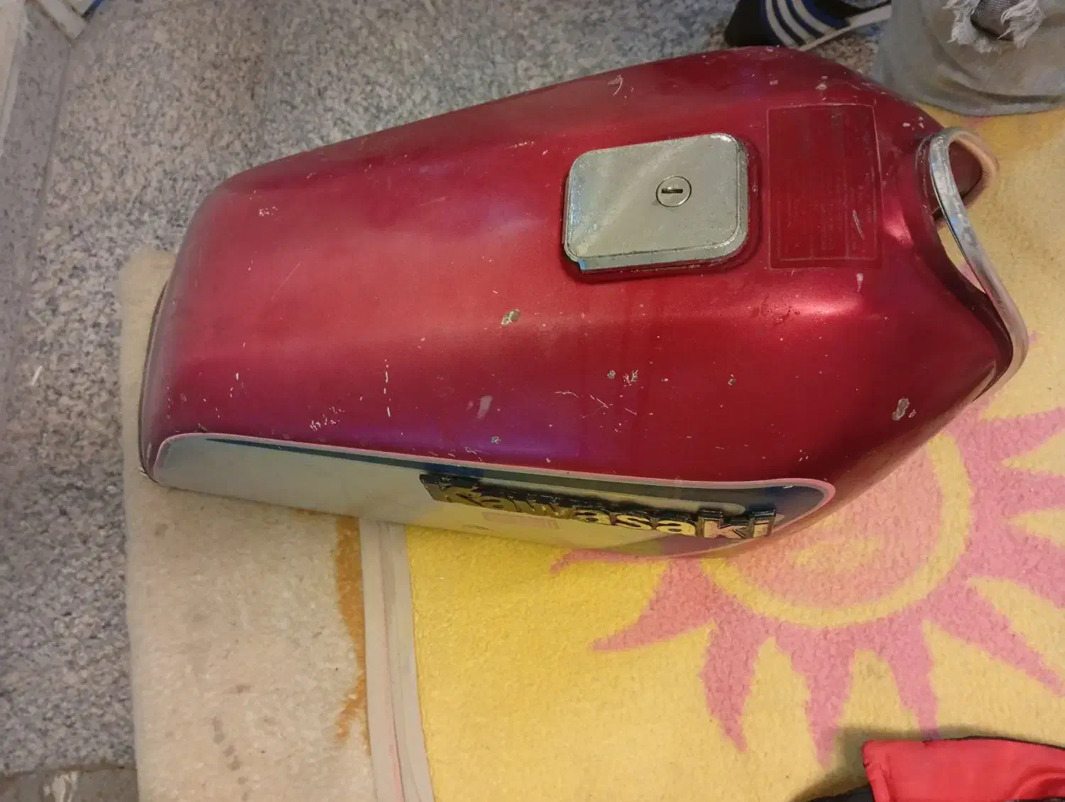 باک و زین موتورسیکلت کاوازاکی gto 125|قطعات یدکی و لوازم جانبی|رباطکریم, رباطکریم|دیوار