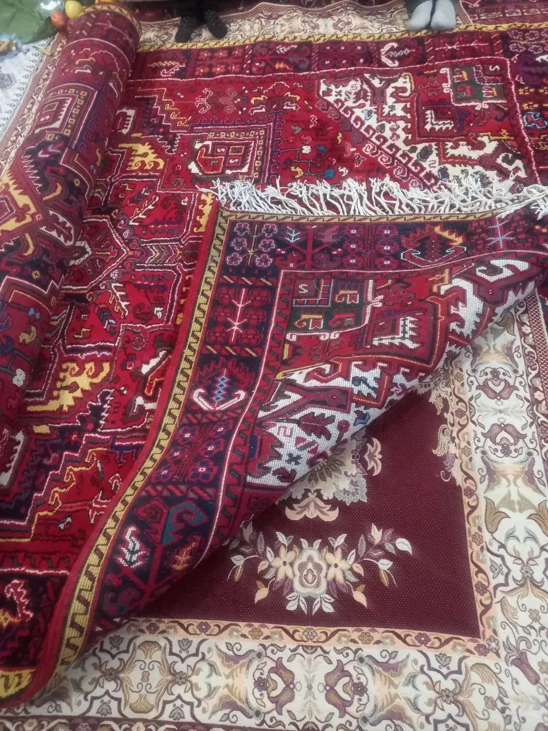 فرش ۹متری نو نو استفاده نشده|فرش|ایلخچی, |دیوار