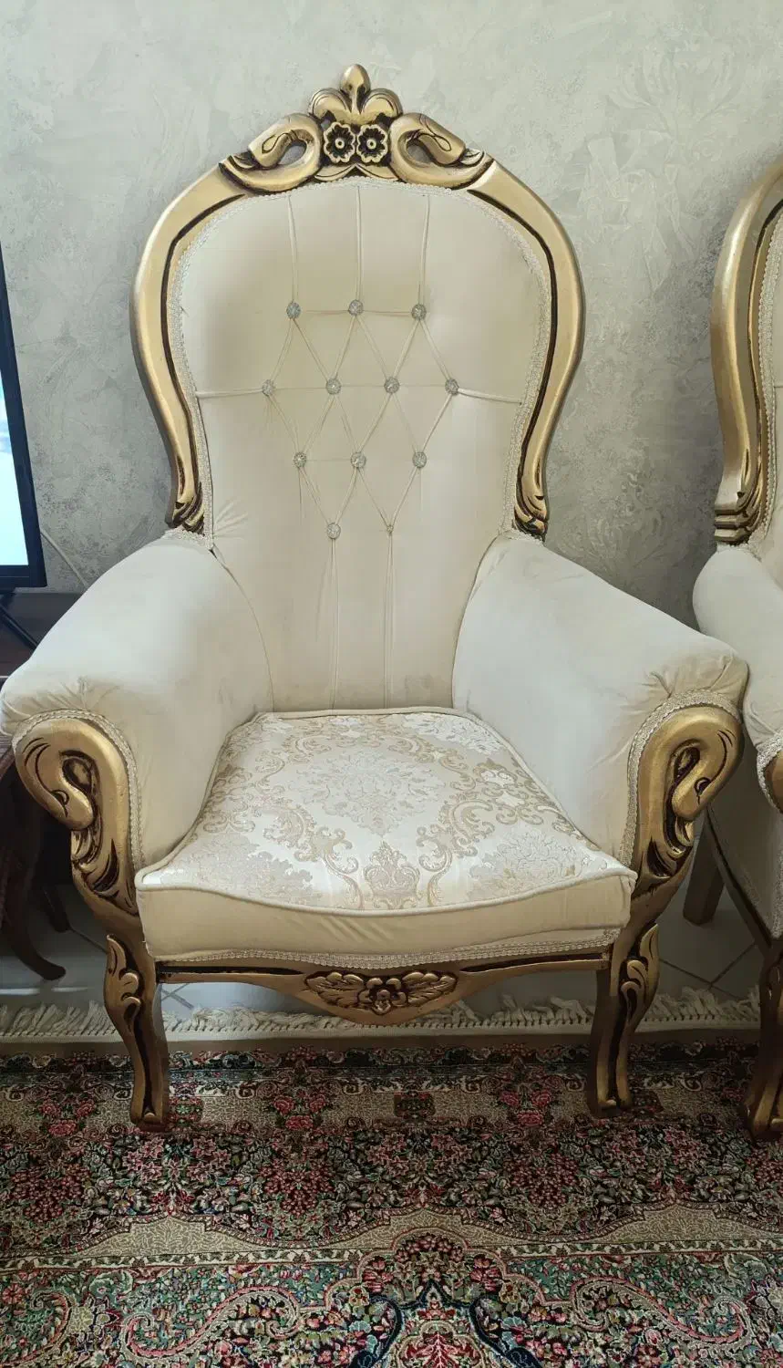 مبلمان سلطنتی|مبلمان خانگی و میز عسلی|مشهد, توس (بلوار توس)|دیوار