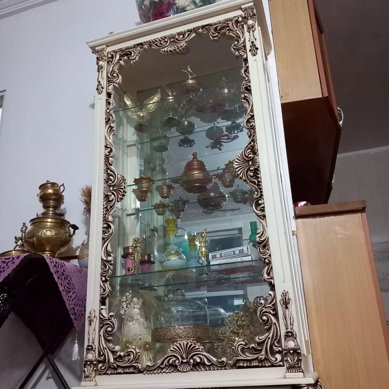 آینهشمعدان وبوفه|بوفه، ویترین، کنسول|اهر, |دیوار