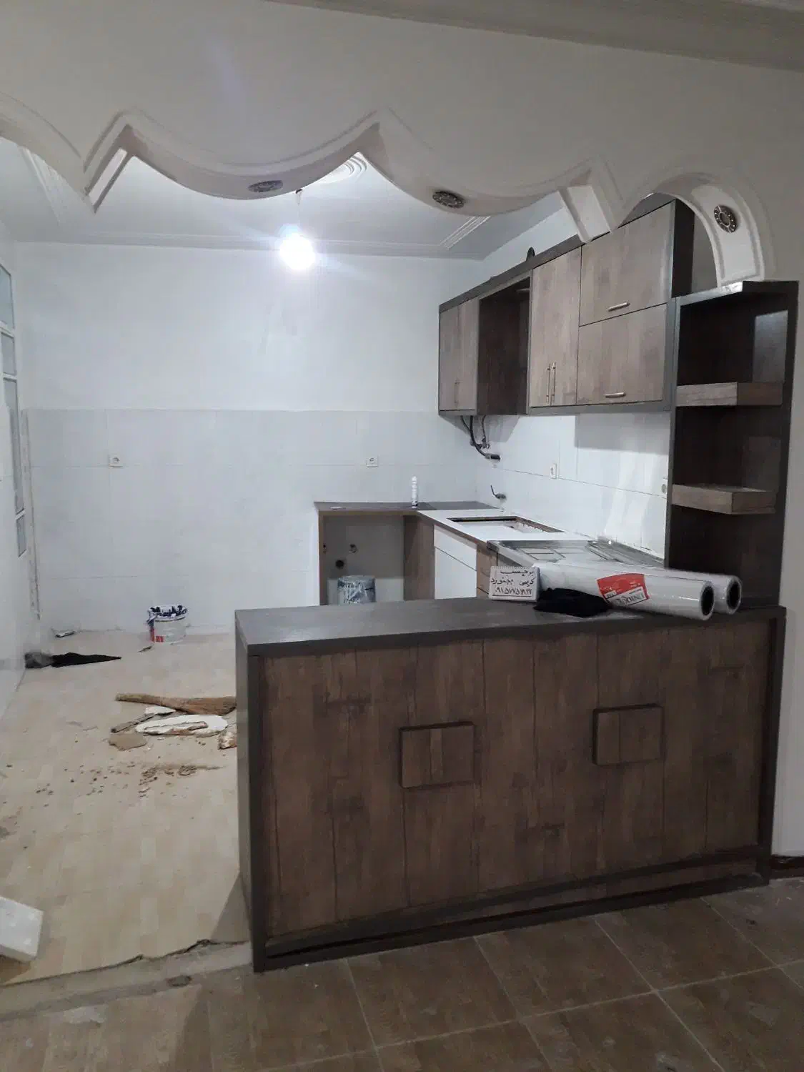 نصب برچسب کابینت و چوب و کاشی(تغییر حق شماست)|خدمات پیشه و مهارت|بجنورد, |دیوار