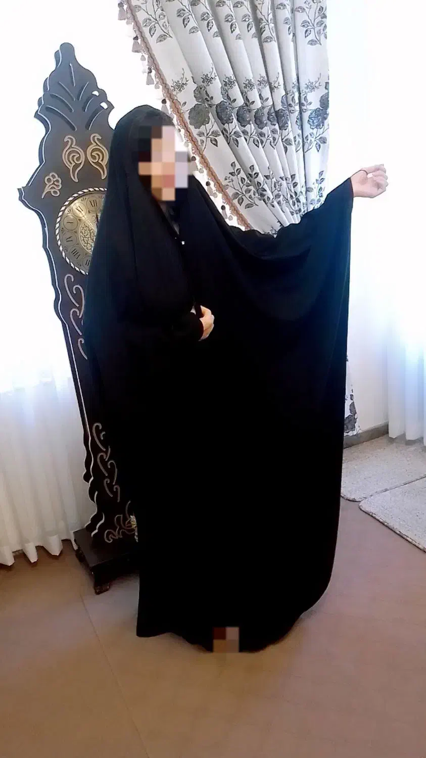 چادر مشکی دانشجویی|لباس|تبریز, |دیوار