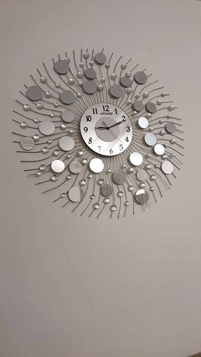 ساعت دیواری آینه ای|ساعت دیواری و تزئینی|تهران, کوی بیمه|دیوار