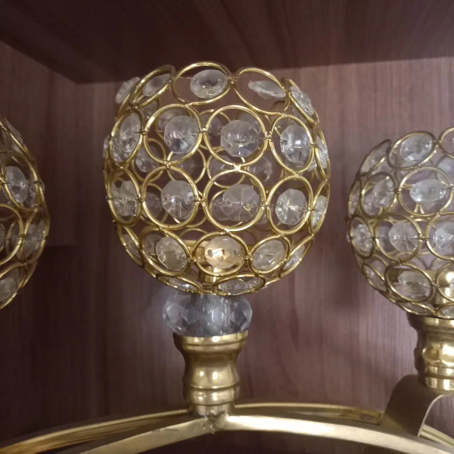 شمعدانی کریستال لوکس|صنایع دستی و سایر لوازم تزئینی|محمدیه-قزوین, |دیوار