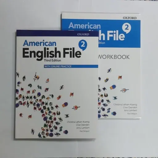 American English file 2، 3|کتاب و مجله آموزشی|قم, علی آباد سعدگان|دیوار