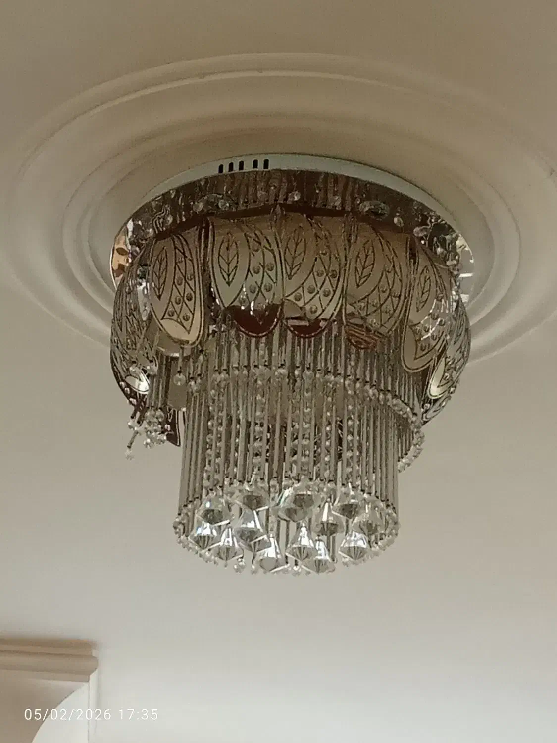 لوستر|لوستر و چراغ آویز|مهاباد (آذربایجان غربی), |دیوار