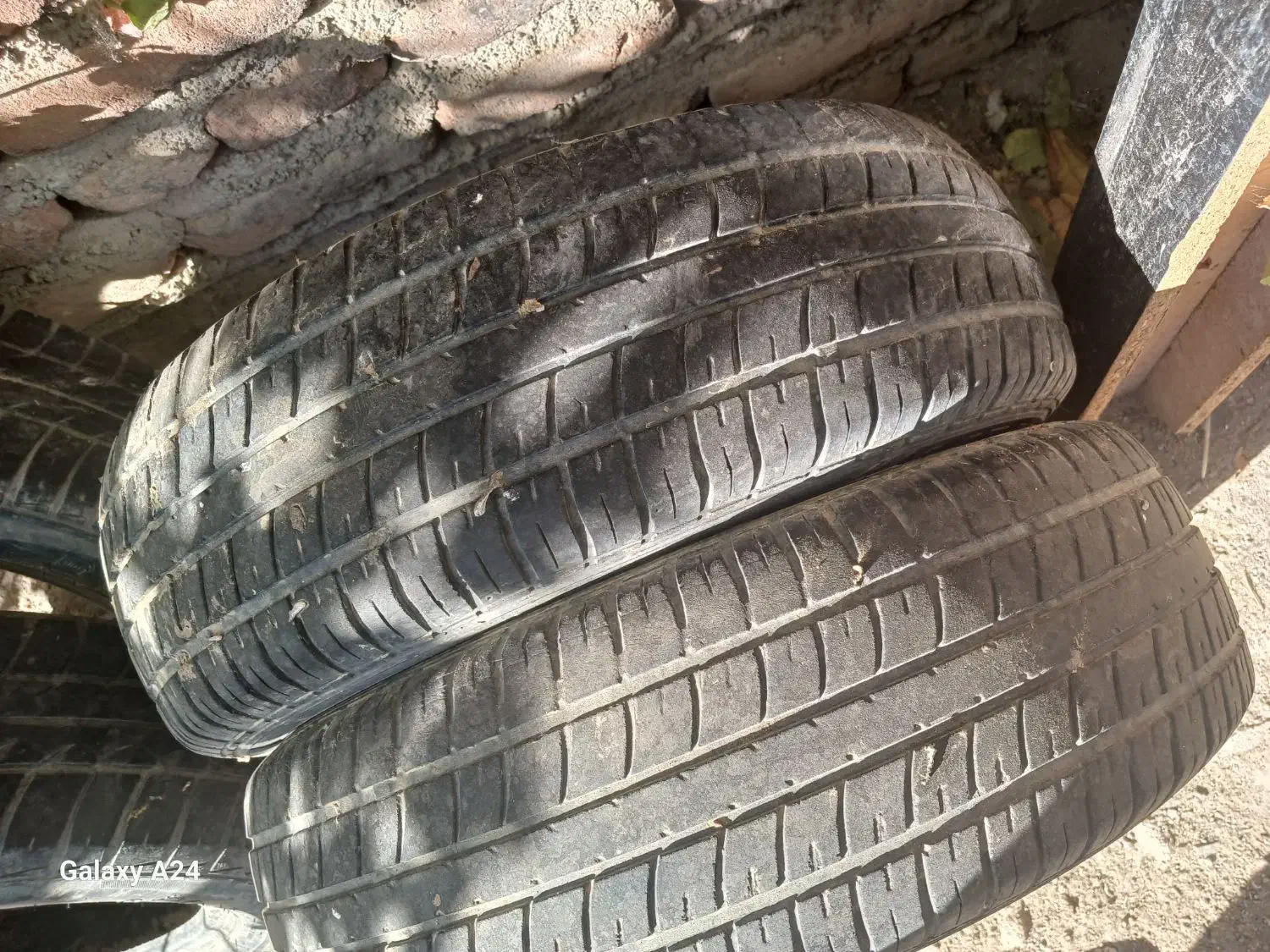 چهار حلقه لاستیک پراید|قطعات یدکی و لوازم جانبی|بناب, |دیوار