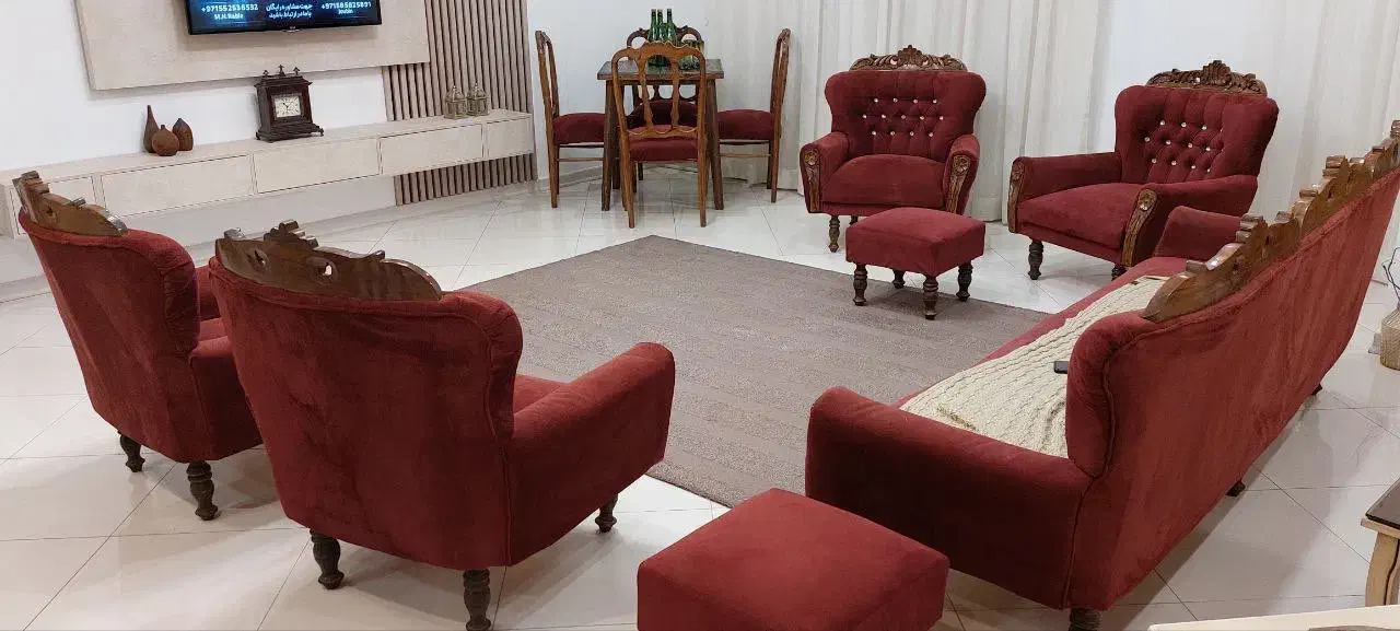 مبل  مبلمان و میز نهارخوری آنتیک و خاص هنر دست|مبلمان خانگی و میز عسلی|مشهد, وکیل‌آباد|دیوار