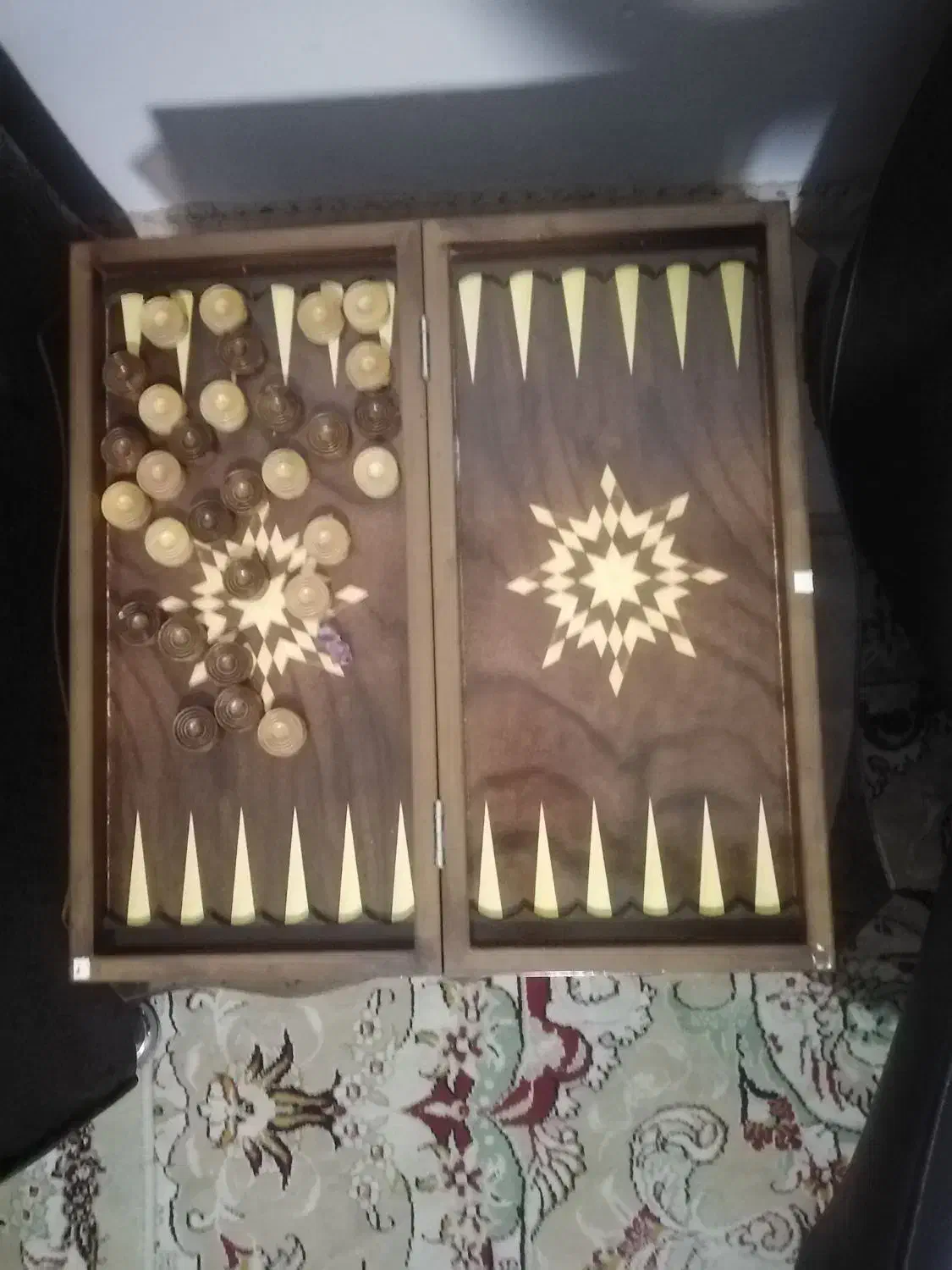 تخته نرد و شطرنج چوبی|اسباببازی|مشهد, توس (بلوار توس)|دیوار