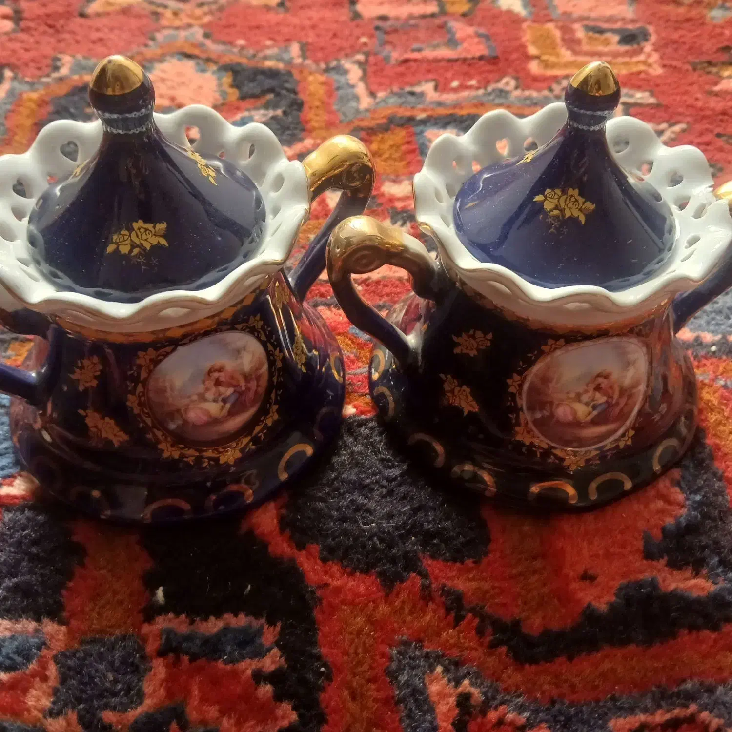 قندان لیلی مجنون اصل ژاپن قدیمی|ظروف سرو و پذیرایی|مرند, |دیوار