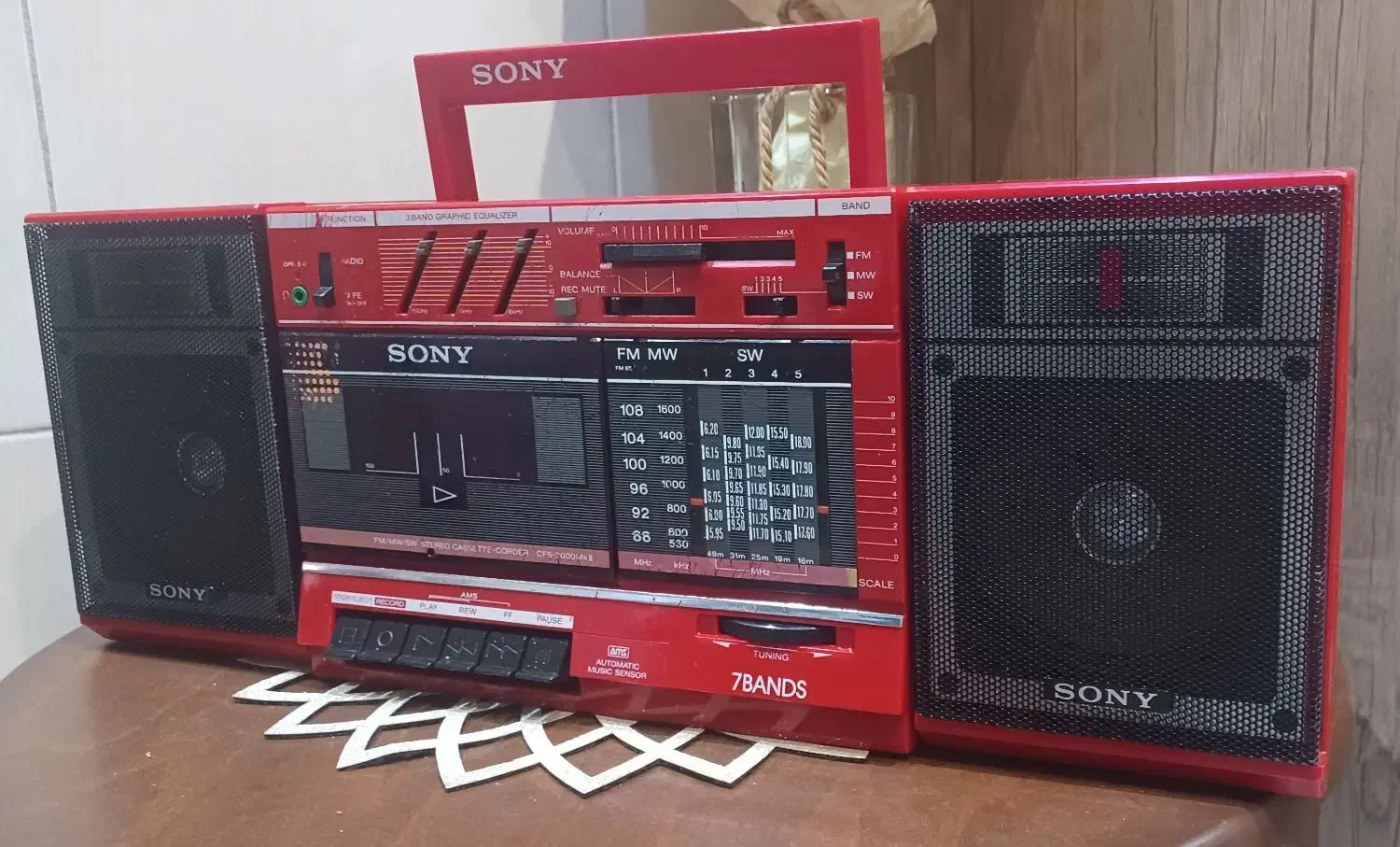 رادیوضبط صوت سونیCFS3000-MK|سیستم صوتی خانگی|تهران, افسریه شمالی|دیوار