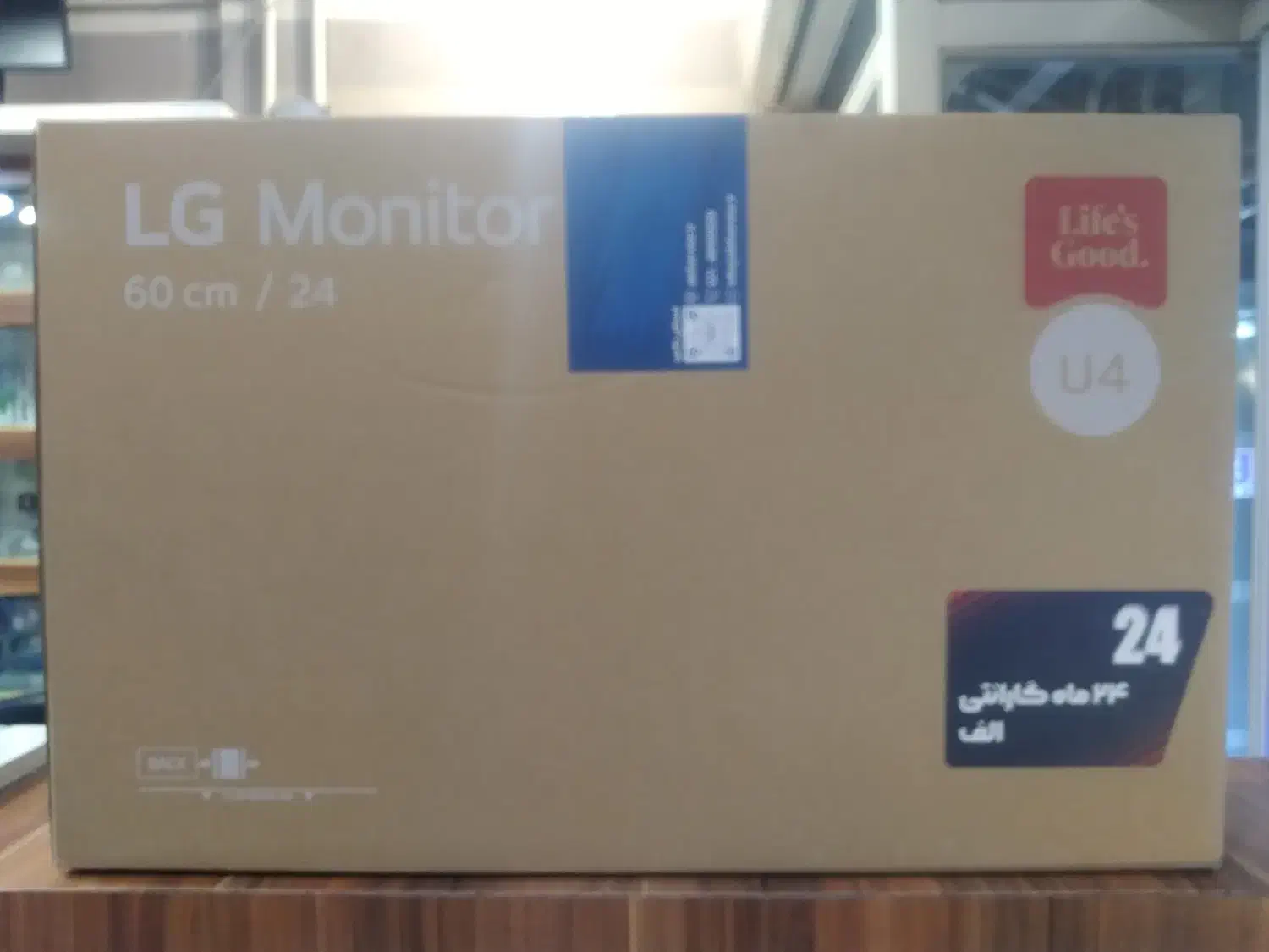 مانیتور۲۴ اینچ ال جی 24u411a آکبند با گارانتی اصلی|قطعات و لوازم جانبی رایانه|اراک, |دیوار