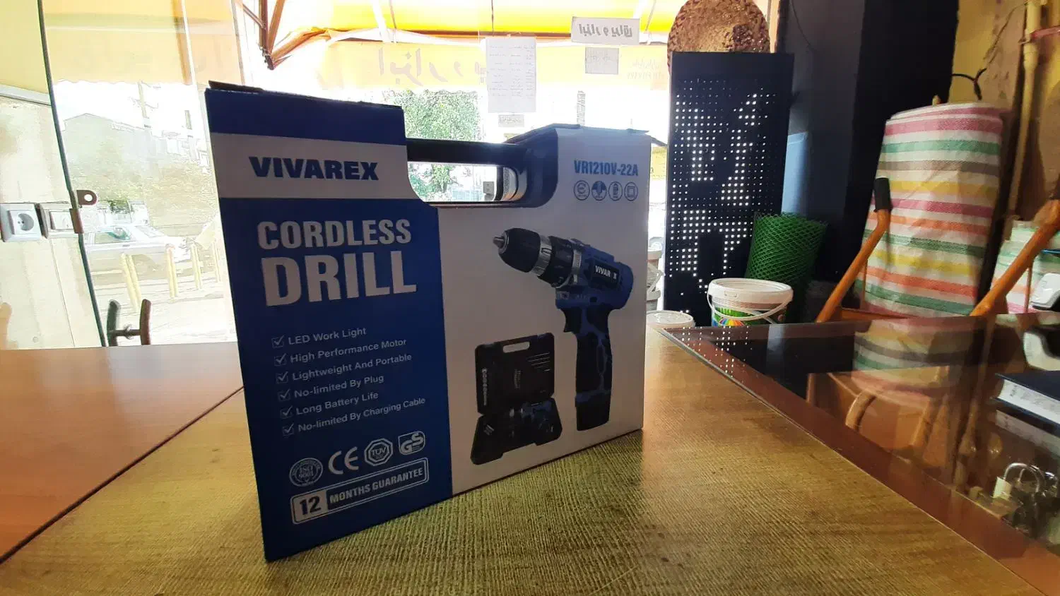 دریل شارژی ویوارکس دوباتری|ابزارآلات|رشت, حمیدیان|دیوار